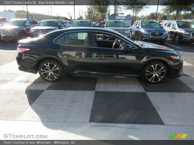 Blue Streak Metallic / Ash 2020 Toyota Camry SE