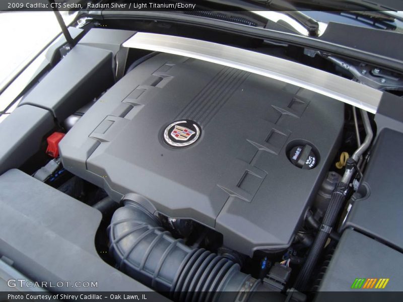 Radiant Silver / Light Titanium/Ebony 2009 Cadillac CTS Sedan