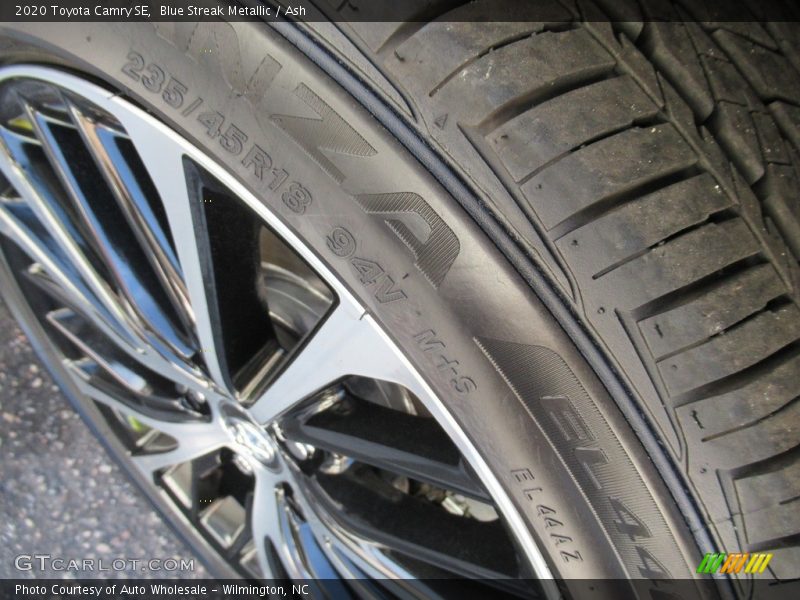 Blue Streak Metallic / Ash 2020 Toyota Camry SE