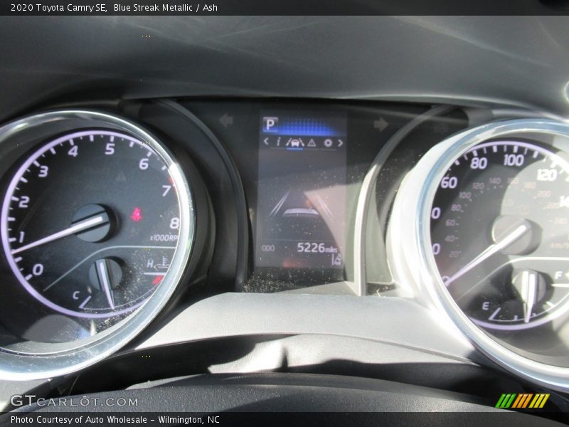 Blue Streak Metallic / Ash 2020 Toyota Camry SE