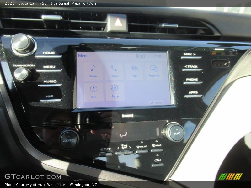 Blue Streak Metallic / Ash 2020 Toyota Camry SE