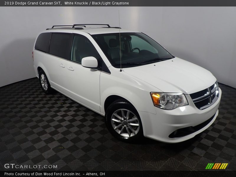 White Knuckle / Black/Light Graystone 2019 Dodge Grand Caravan SXT