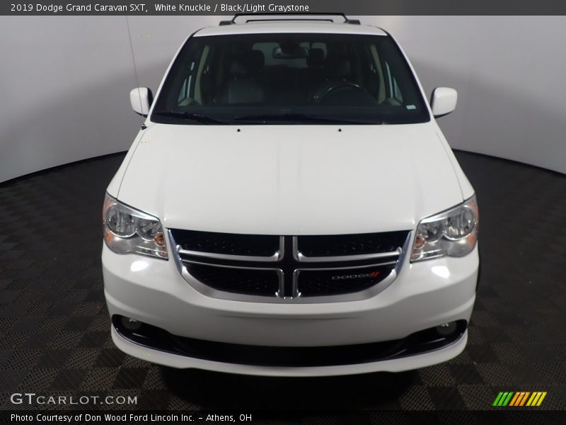 White Knuckle / Black/Light Graystone 2019 Dodge Grand Caravan SXT