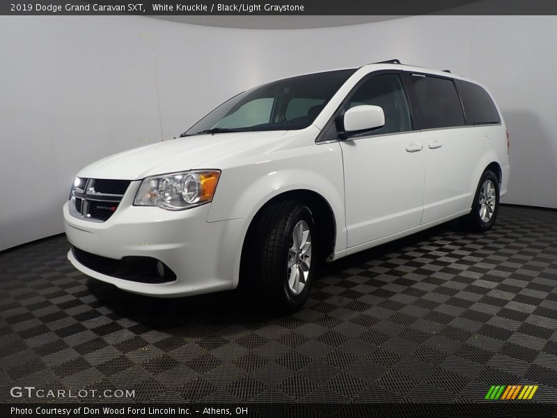 White Knuckle / Black/Light Graystone 2019 Dodge Grand Caravan SXT