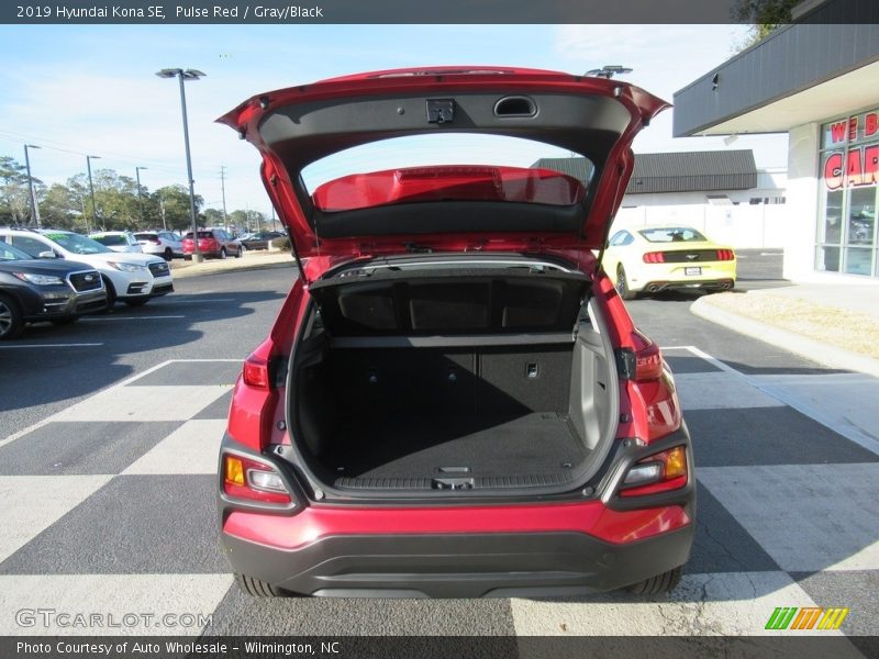 Pulse Red / Gray/Black 2019 Hyundai Kona SE