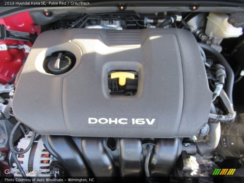 Pulse Red / Gray/Black 2019 Hyundai Kona SE