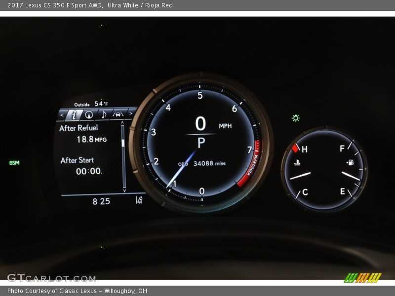 Ultra White / Rioja Red 2017 Lexus GS 350 F Sport AWD