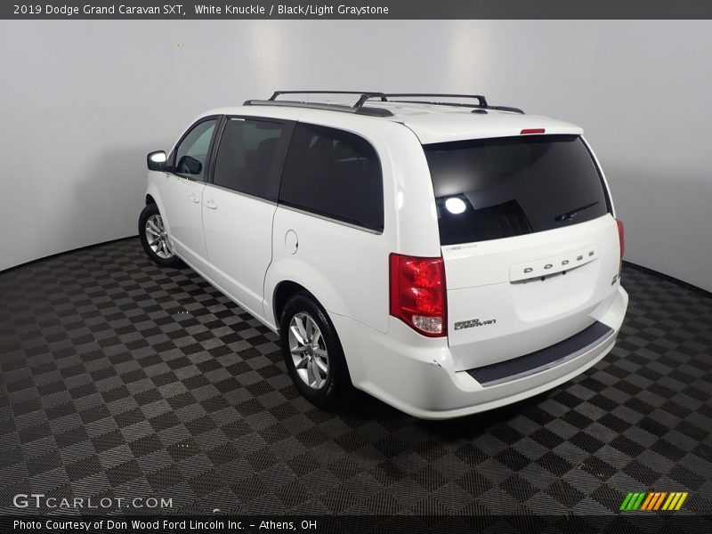White Knuckle / Black/Light Graystone 2019 Dodge Grand Caravan SXT