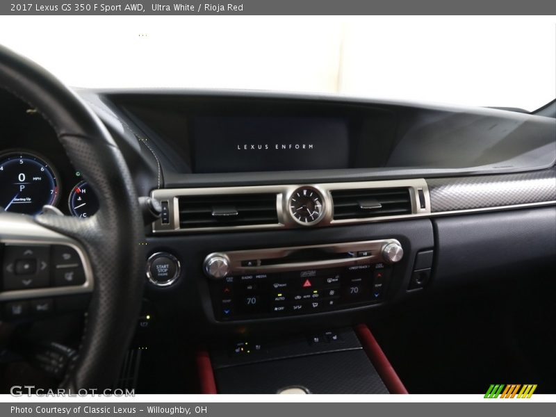 Ultra White / Rioja Red 2017 Lexus GS 350 F Sport AWD
