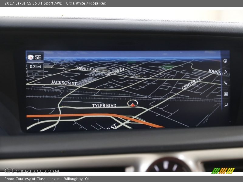 Ultra White / Rioja Red 2017 Lexus GS 350 F Sport AWD