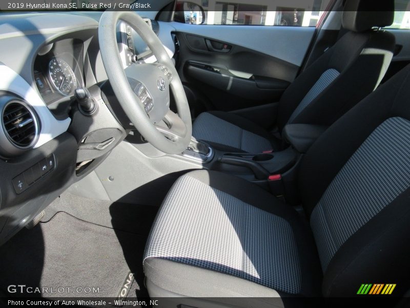 Pulse Red / Gray/Black 2019 Hyundai Kona SE