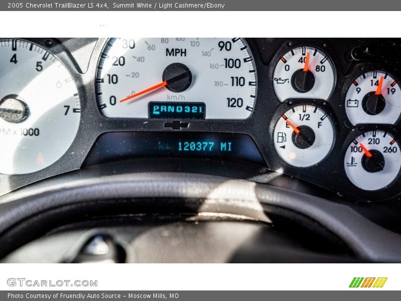Summit White / Light Cashmere/Ebony 2005 Chevrolet TrailBlazer LS 4x4