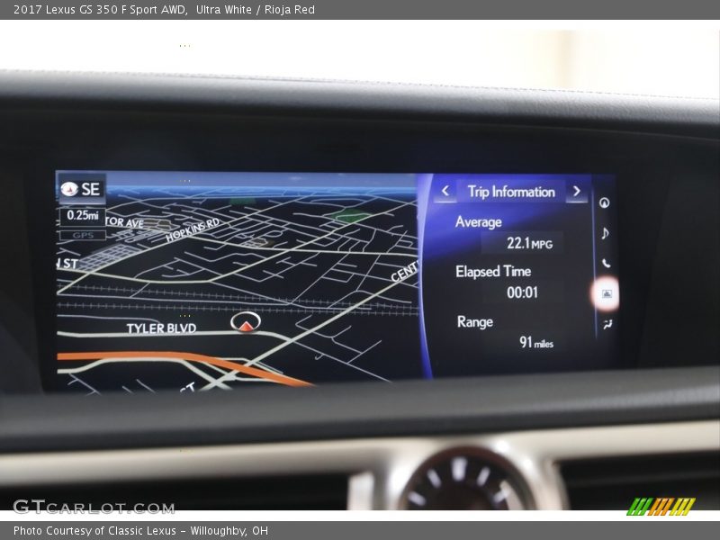 Ultra White / Rioja Red 2017 Lexus GS 350 F Sport AWD