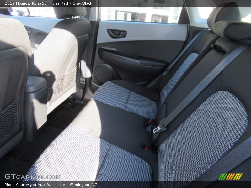 Pulse Red / Gray/Black 2019 Hyundai Kona SE