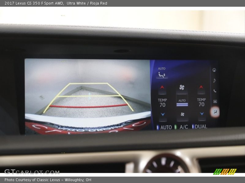 Ultra White / Rioja Red 2017 Lexus GS 350 F Sport AWD