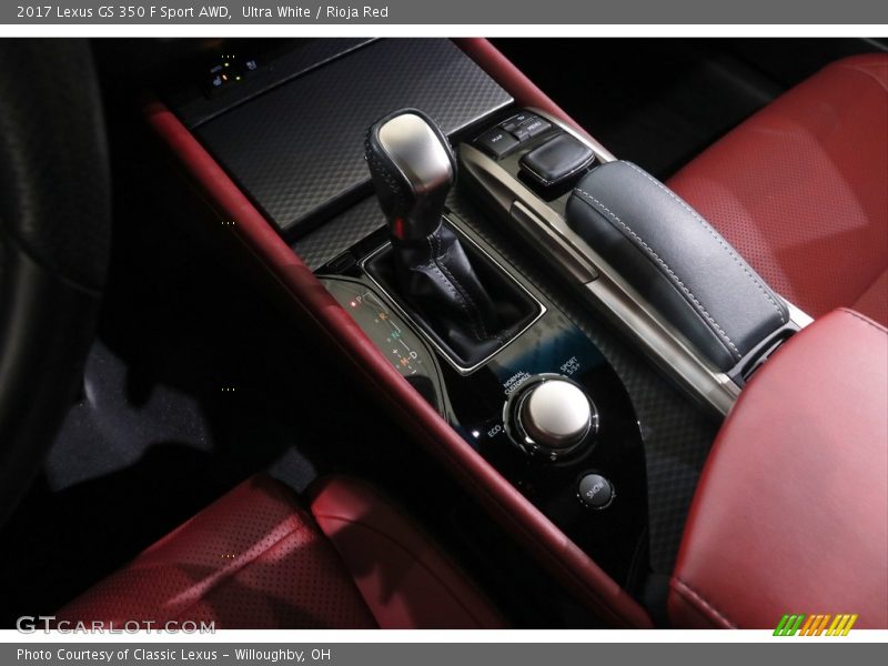 Ultra White / Rioja Red 2017 Lexus GS 350 F Sport AWD