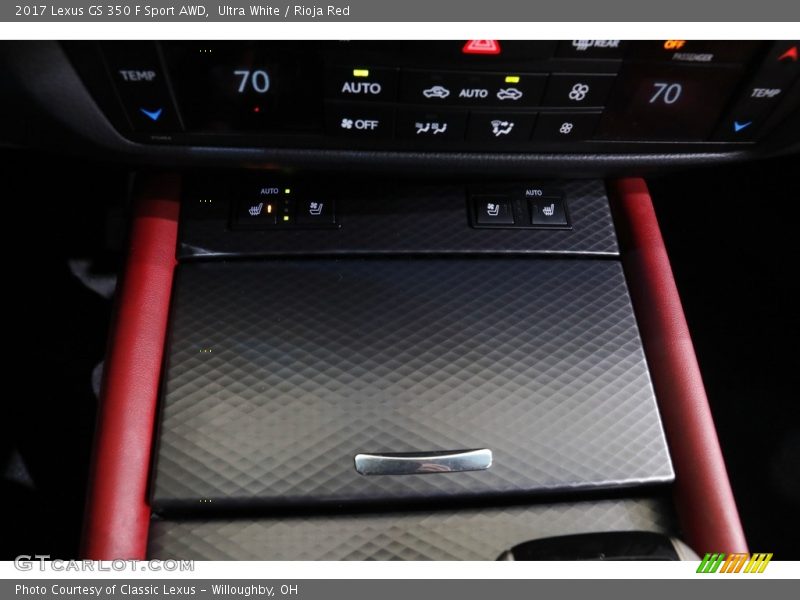 Ultra White / Rioja Red 2017 Lexus GS 350 F Sport AWD