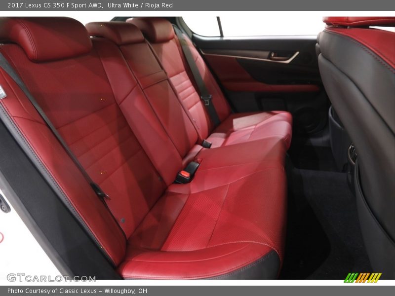 Ultra White / Rioja Red 2017 Lexus GS 350 F Sport AWD
