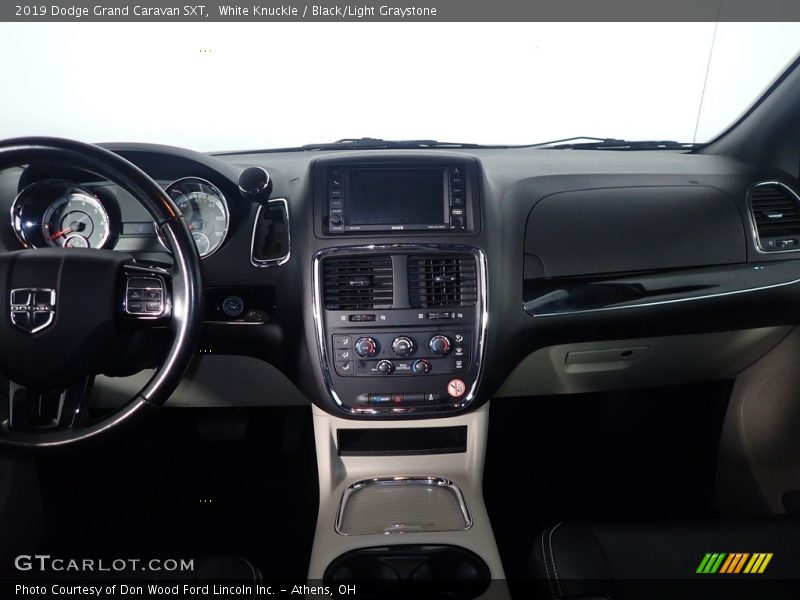 White Knuckle / Black/Light Graystone 2019 Dodge Grand Caravan SXT