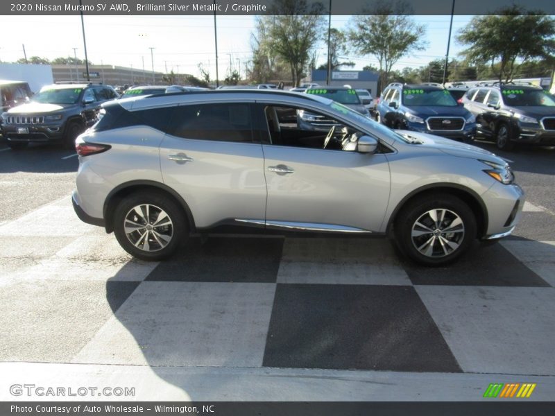 Brilliant Silver Metallic / Graphite 2020 Nissan Murano SV AWD