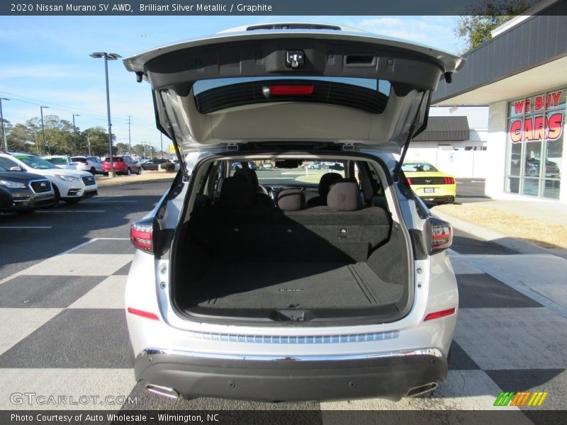 Brilliant Silver Metallic / Graphite 2020 Nissan Murano SV AWD