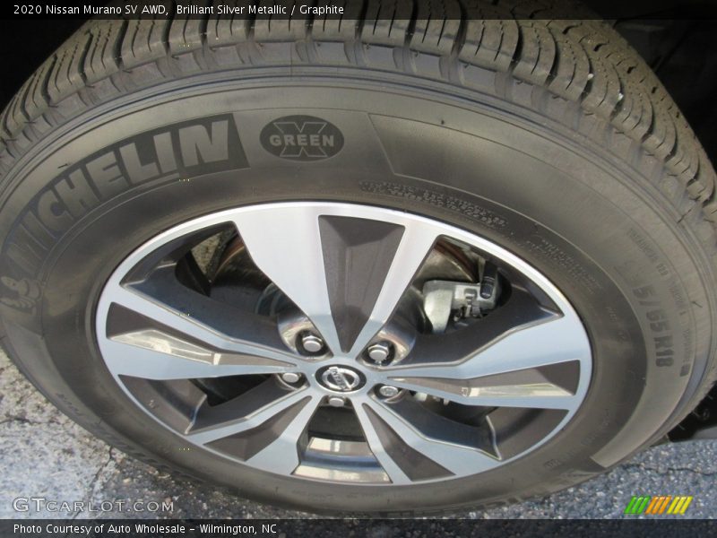 Brilliant Silver Metallic / Graphite 2020 Nissan Murano SV AWD
