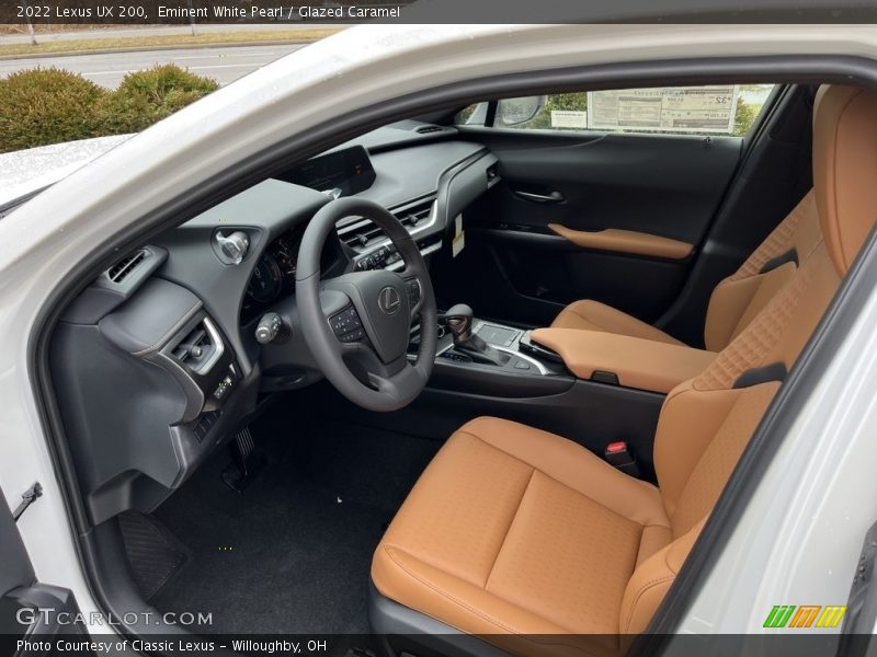  2022 UX 200 Glazed Caramel Interior