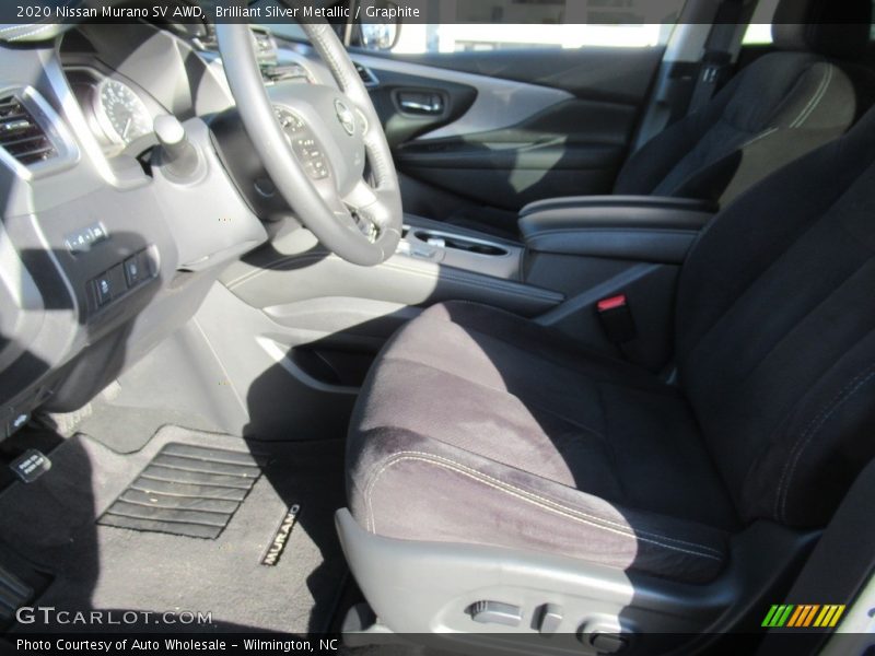 Brilliant Silver Metallic / Graphite 2020 Nissan Murano SV AWD