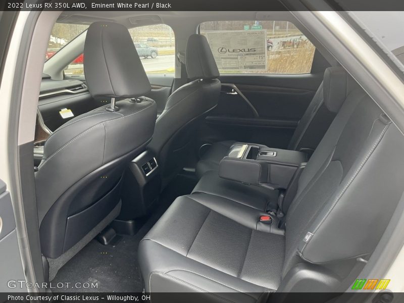 Eminent White Pearl / Black 2022 Lexus RX 350L AWD