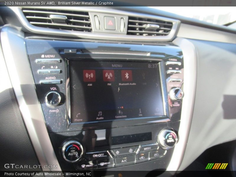 Brilliant Silver Metallic / Graphite 2020 Nissan Murano SV AWD