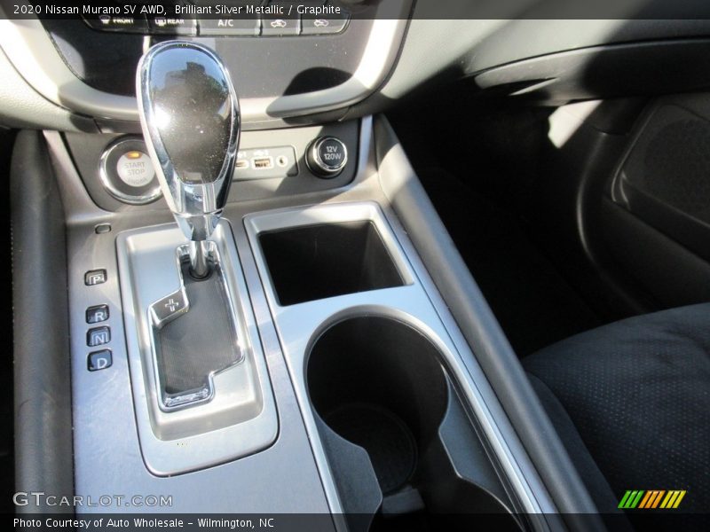 Brilliant Silver Metallic / Graphite 2020 Nissan Murano SV AWD
