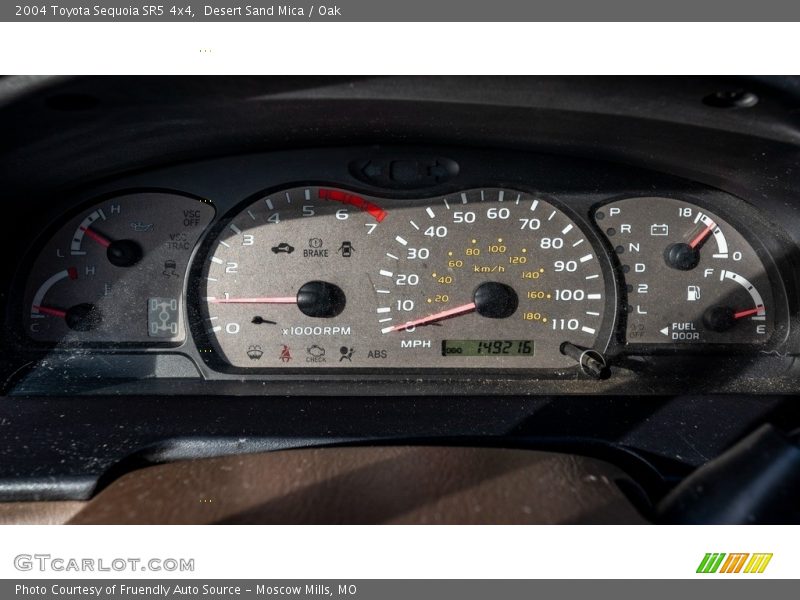 Desert Sand Mica / Oak 2004 Toyota Sequoia SR5 4x4