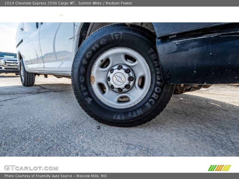 Summit White / Medium Pewter 2014 Chevrolet Express 2500 Cargo WT