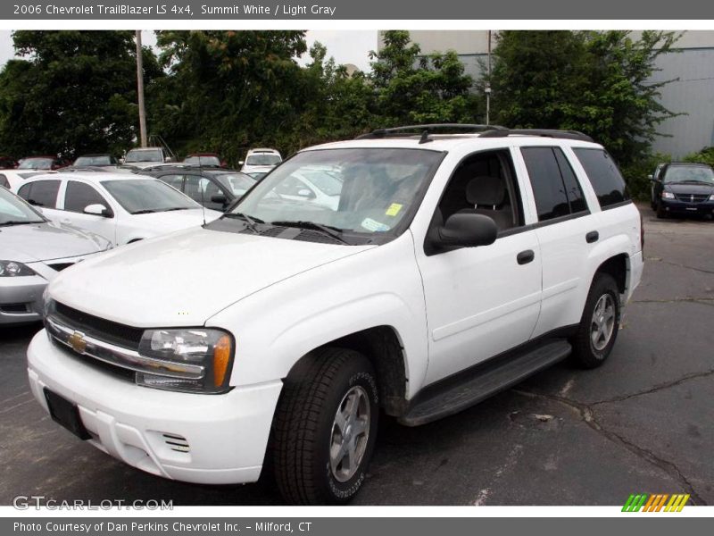 Summit White / Light Gray 2006 Chevrolet TrailBlazer LS 4x4