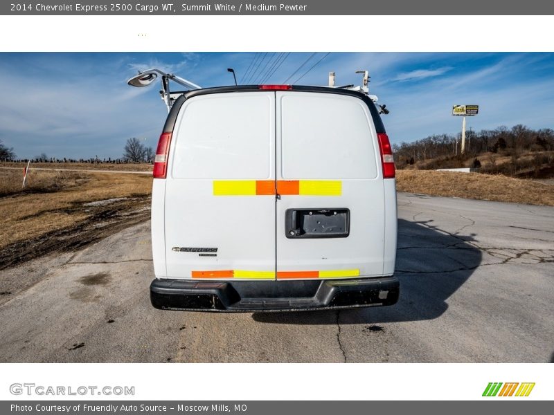 Summit White / Medium Pewter 2014 Chevrolet Express 2500 Cargo WT