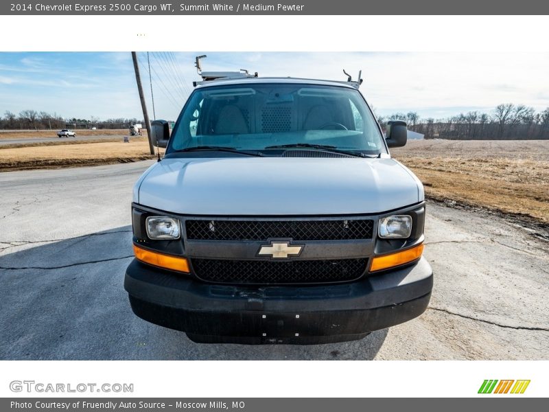 Summit White / Medium Pewter 2014 Chevrolet Express 2500 Cargo WT