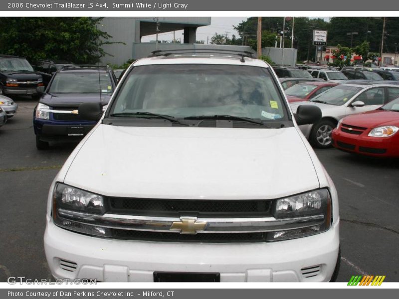 Summit White / Light Gray 2006 Chevrolet TrailBlazer LS 4x4
