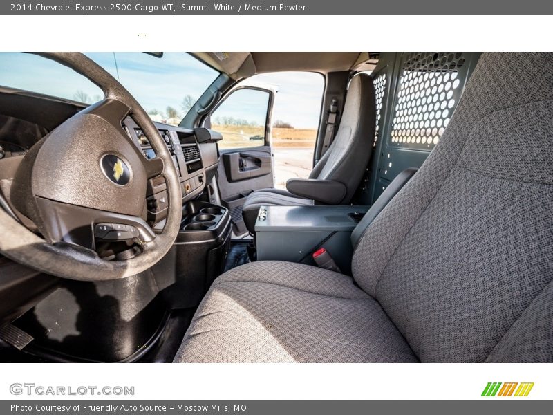 Summit White / Medium Pewter 2014 Chevrolet Express 2500 Cargo WT