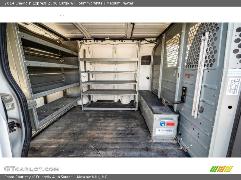 Summit White / Medium Pewter 2014 Chevrolet Express 2500 Cargo WT