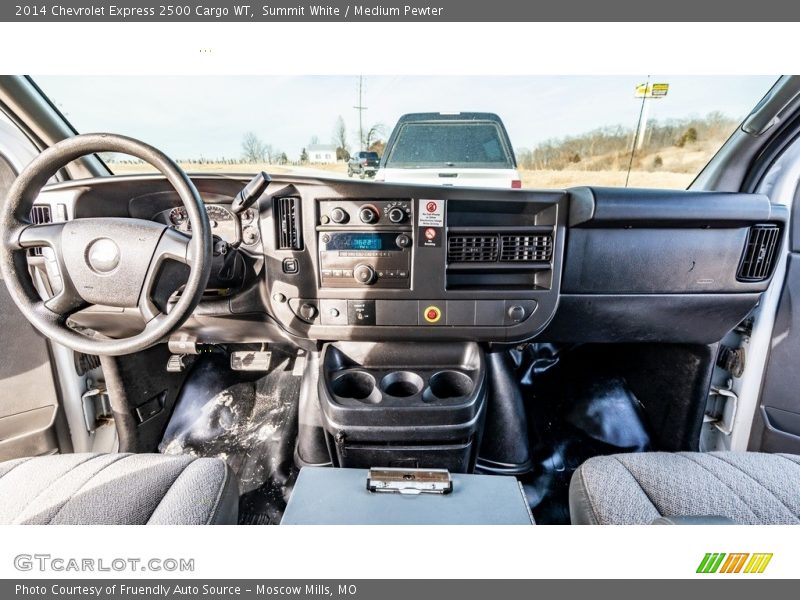 Summit White / Medium Pewter 2014 Chevrolet Express 2500 Cargo WT