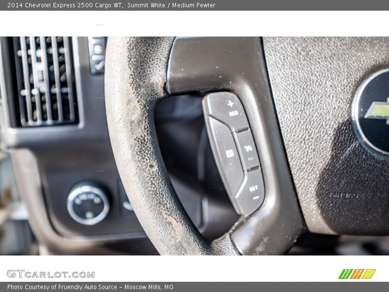 Summit White / Medium Pewter 2014 Chevrolet Express 2500 Cargo WT