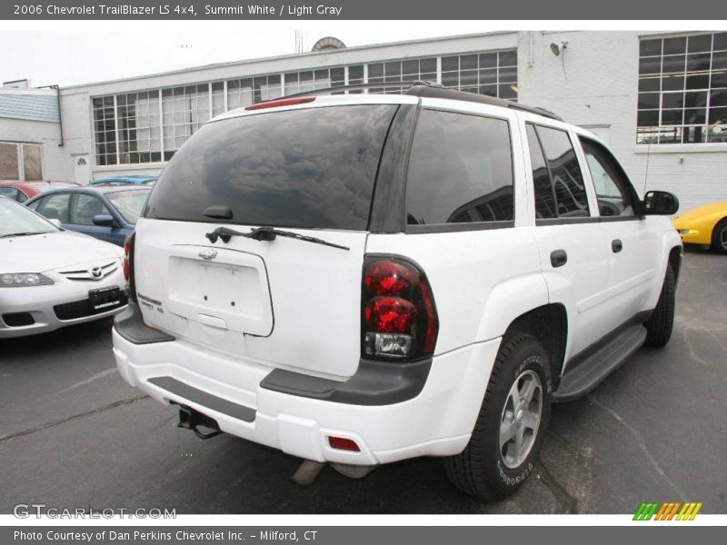 Summit White / Light Gray 2006 Chevrolet TrailBlazer LS 4x4