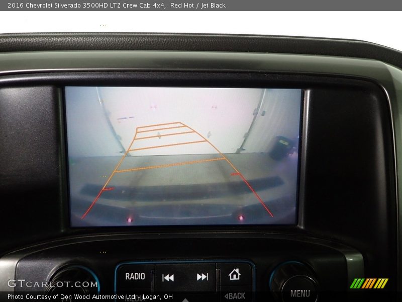 Red Hot / Jet Black 2016 Chevrolet Silverado 3500HD LTZ Crew Cab 4x4