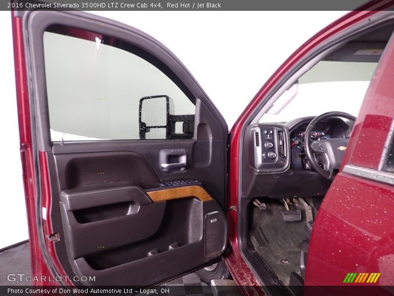 Red Hot / Jet Black 2016 Chevrolet Silverado 3500HD LTZ Crew Cab 4x4