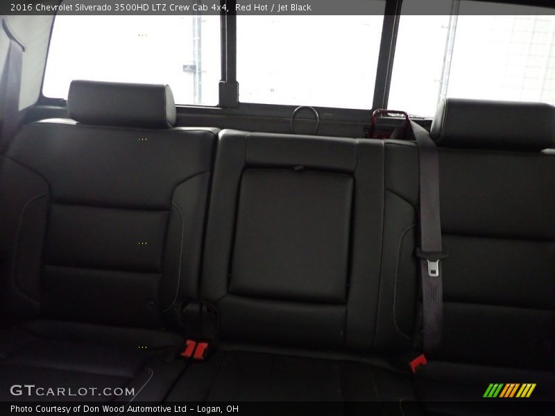 Red Hot / Jet Black 2016 Chevrolet Silverado 3500HD LTZ Crew Cab 4x4