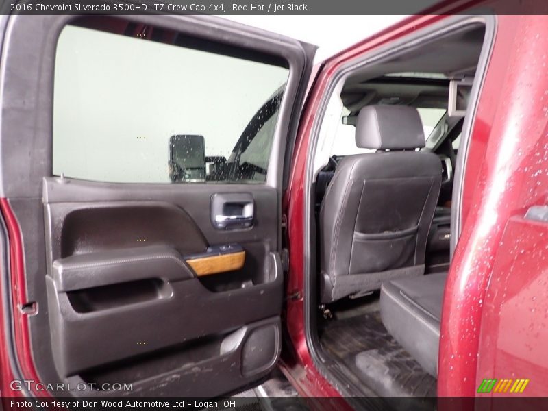 Red Hot / Jet Black 2016 Chevrolet Silverado 3500HD LTZ Crew Cab 4x4