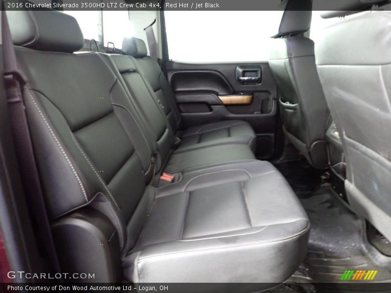 Red Hot / Jet Black 2016 Chevrolet Silverado 3500HD LTZ Crew Cab 4x4