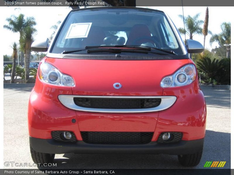 Rally Red / Design Red 2009 Smart fortwo passion coupe
