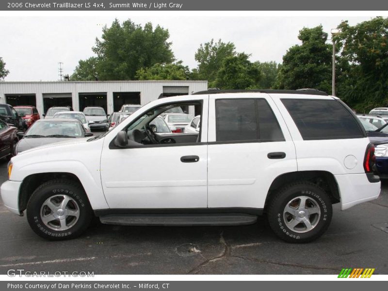 Summit White / Light Gray 2006 Chevrolet TrailBlazer LS 4x4