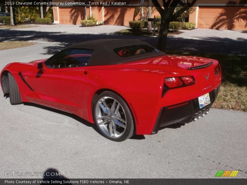 Torch Red / Kalahari 2019 Chevrolet Corvette Stingray Convertible